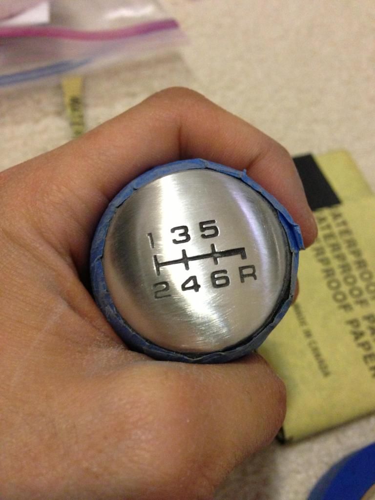 DIY Shift Knob Refinish Drive Accord Honda Forums